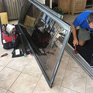 sliding glass door frame repair Madera Acres